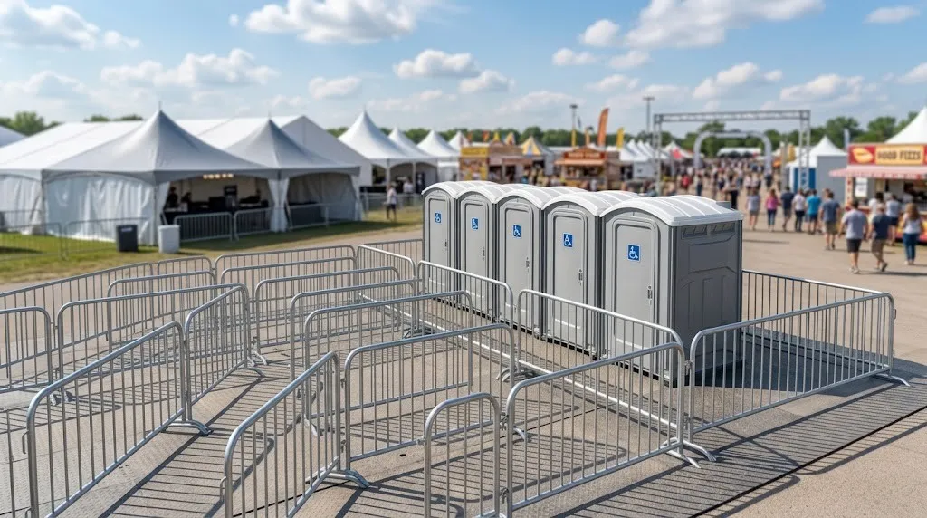 Crowd Control Barrier Rental in Sioux City, IA