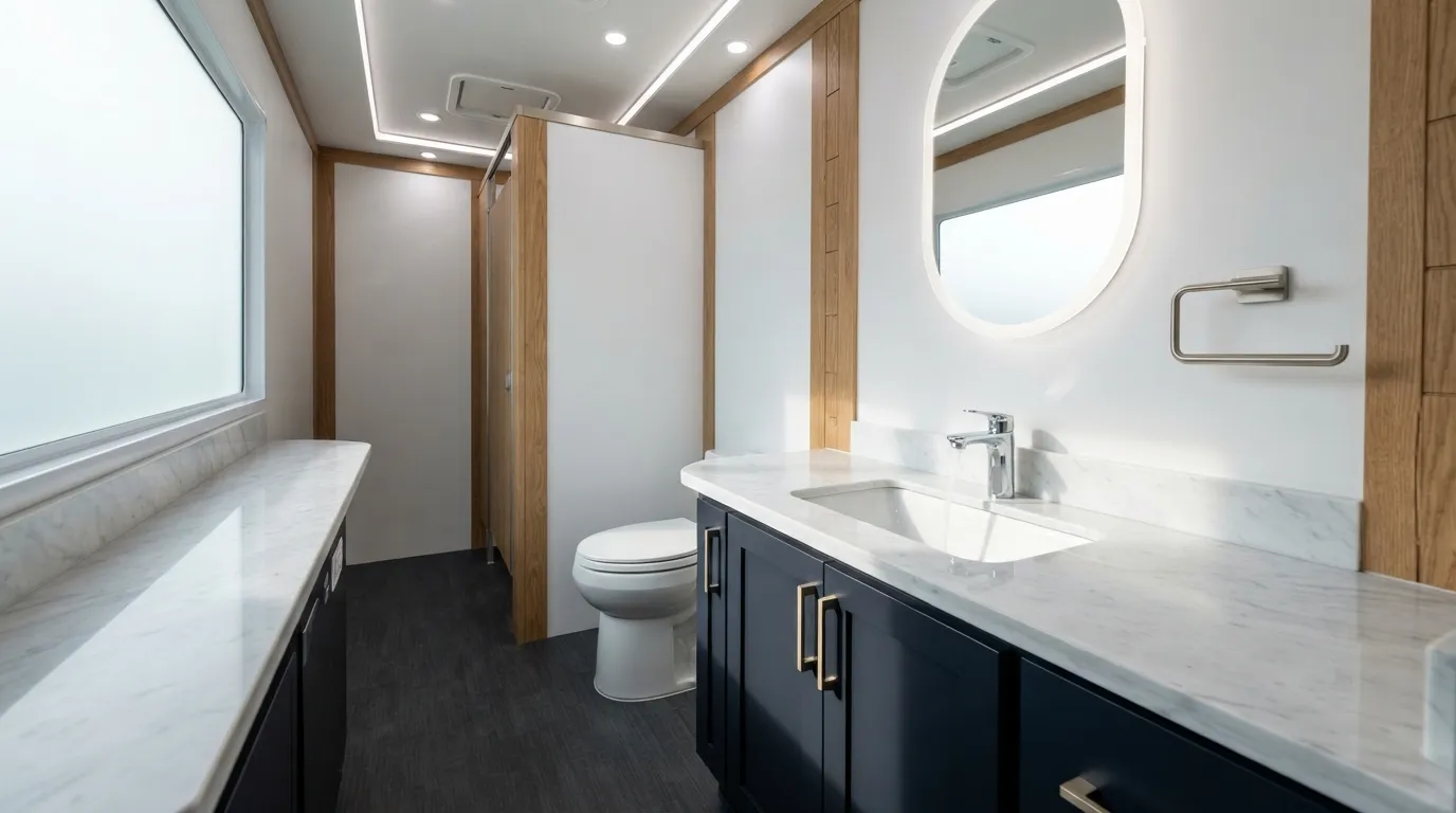 Luxury Restroom Trailer in Sioux City, IA